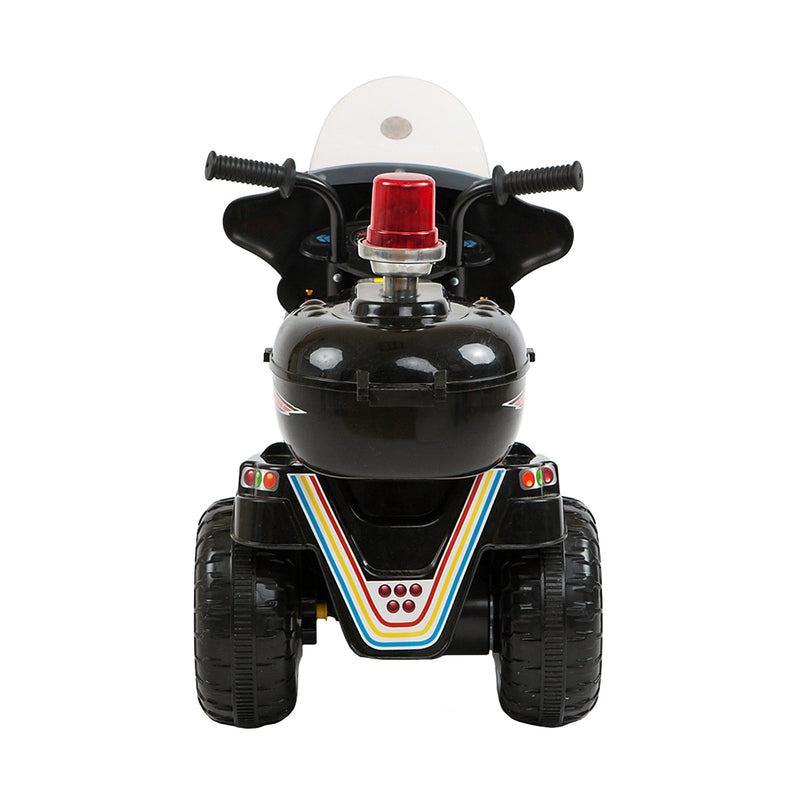 Children's Electric Ride-on Motorcycle (Black) Rechargeable, Up To 1Hr