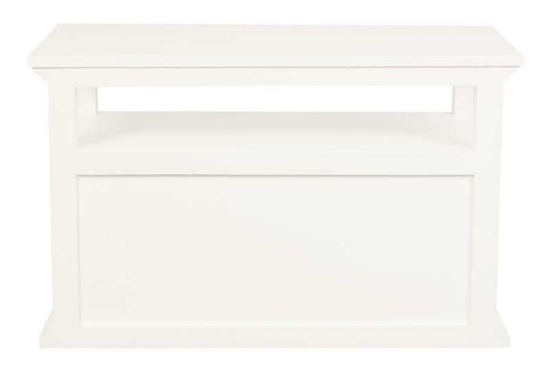 Tasmania 2 Door TV Stand (White)