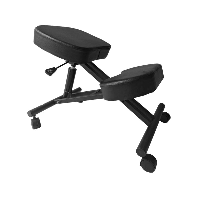 EKKIO Adjustable Ergonomic Office Kneeling Chair (Black) EK-KC-100-TH