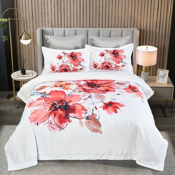 Lulani Floral Quilt Cover Set - King Size