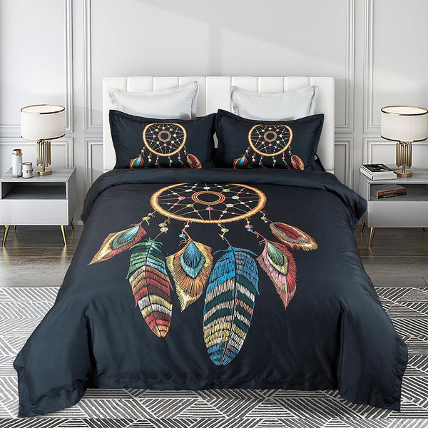 Dream Catcher Quilt Cover Set - Queen Size