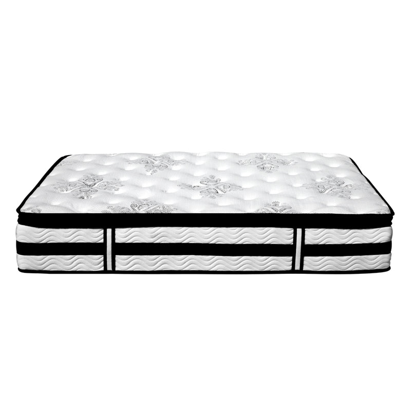 Giselle Bedding 34cm Mattress Euro Top Pocket Spring King Single