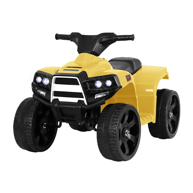 Rigo Kids Ride On ATV Quad Motorbike Car 4 Wheeler Electric Toys Battery Yellow