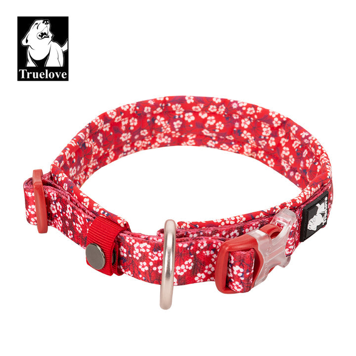 Floral Collar Poppy Red 3XL