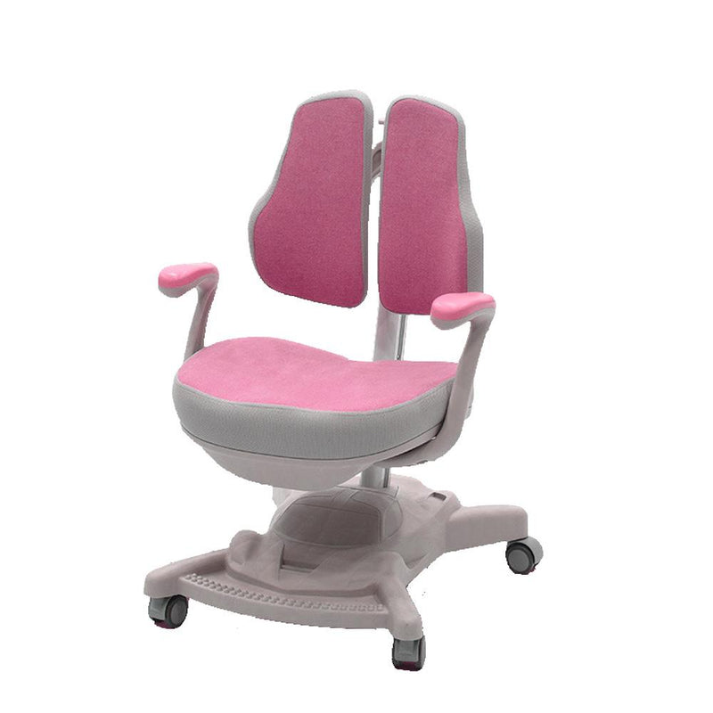 Height Adjustable Children Kids Ergonomic Study Desk 80cm Pink AU