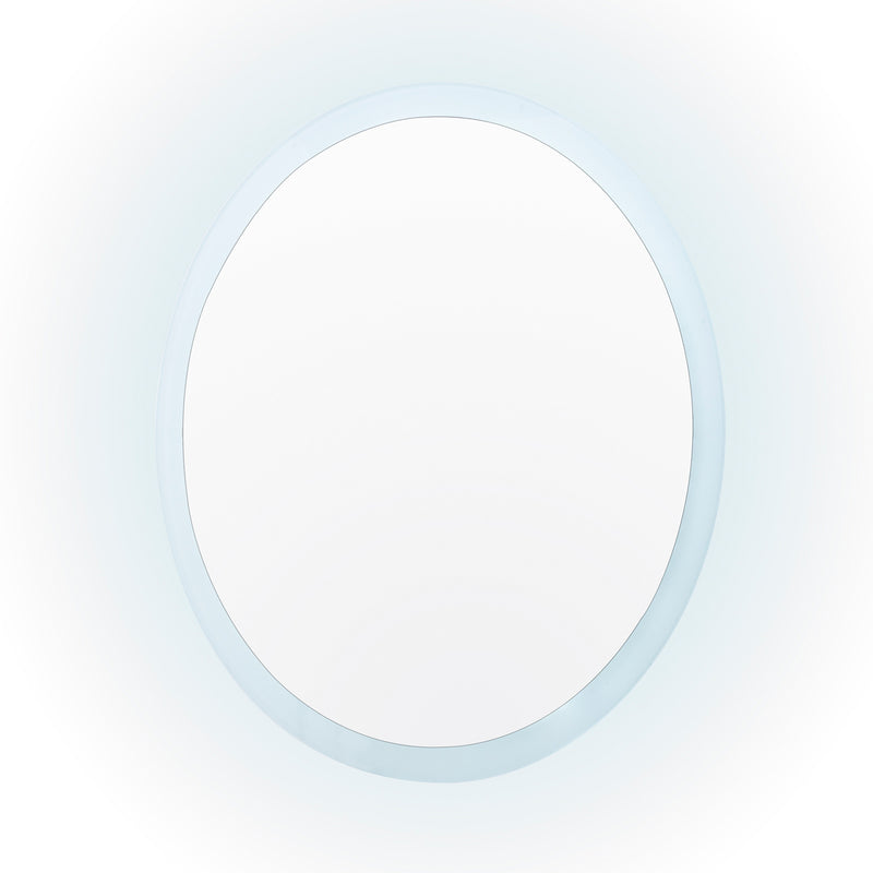 LED Wall Mirror Round Anti-Fog Bathroom 80cm