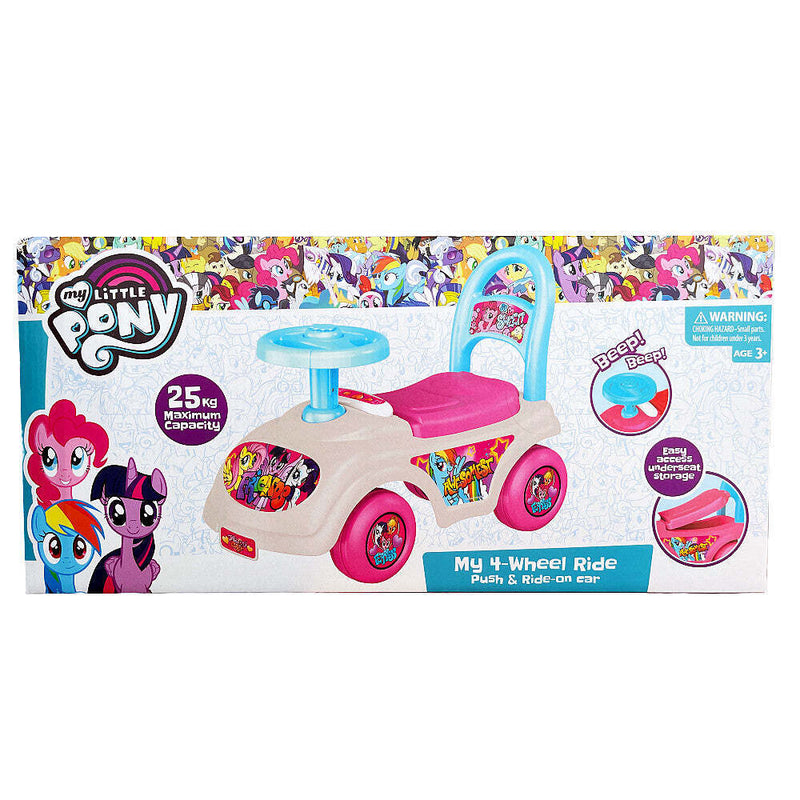 Hasbro My Little Pony Four Wheel Ride On Car 3+