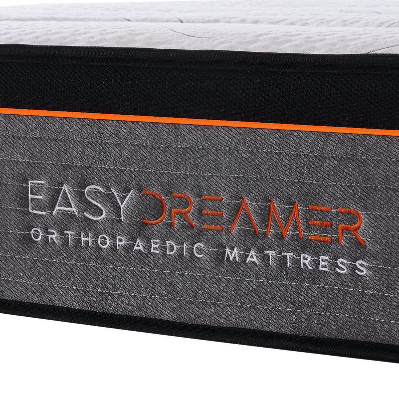 EasyDreamer Orthopaedic Euro Top Pocket Spring King Single Mattress