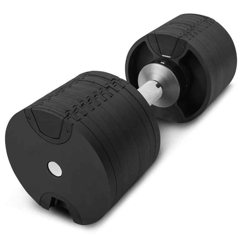 CORTEX RevoLock 64kg Adjustable Dumbbell Set with Stand (32kg Pair)