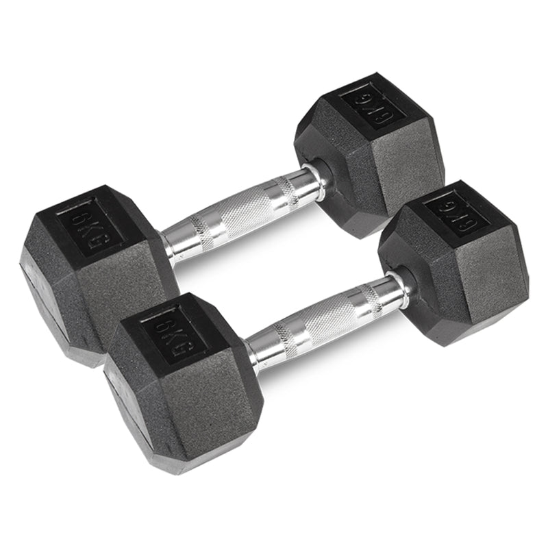 CORTEX 6kg Hex Dumbbell (Pair)