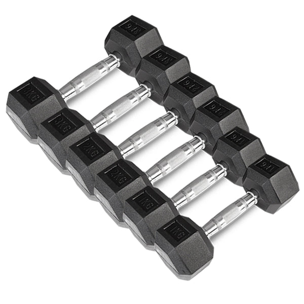 CORTEX 1kg to 3kg Hex Dumbbell Set