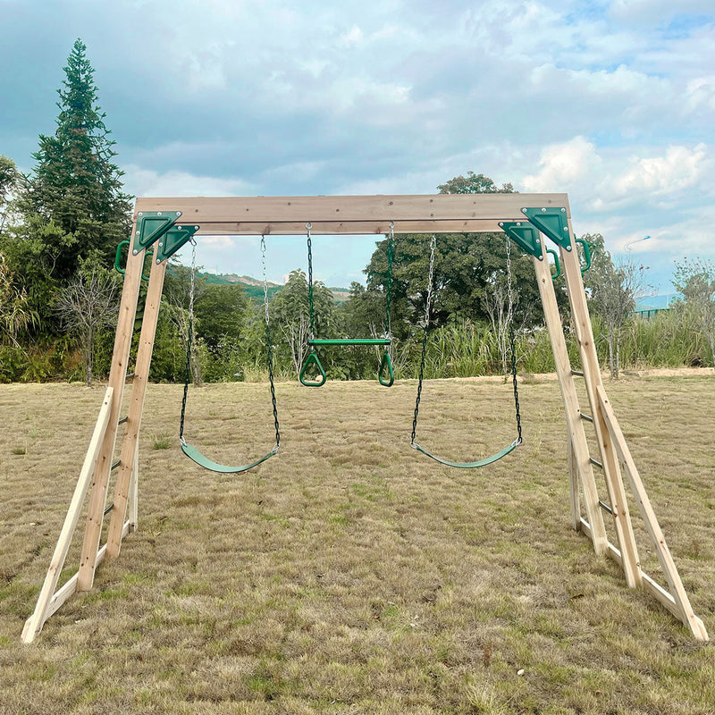 Lifespan Kids Daintree 2-in-1 Monkey Bars & Swing Set