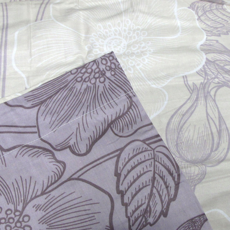 250TC Gilmore Cotton Reversible Quilt Cover Set Queen