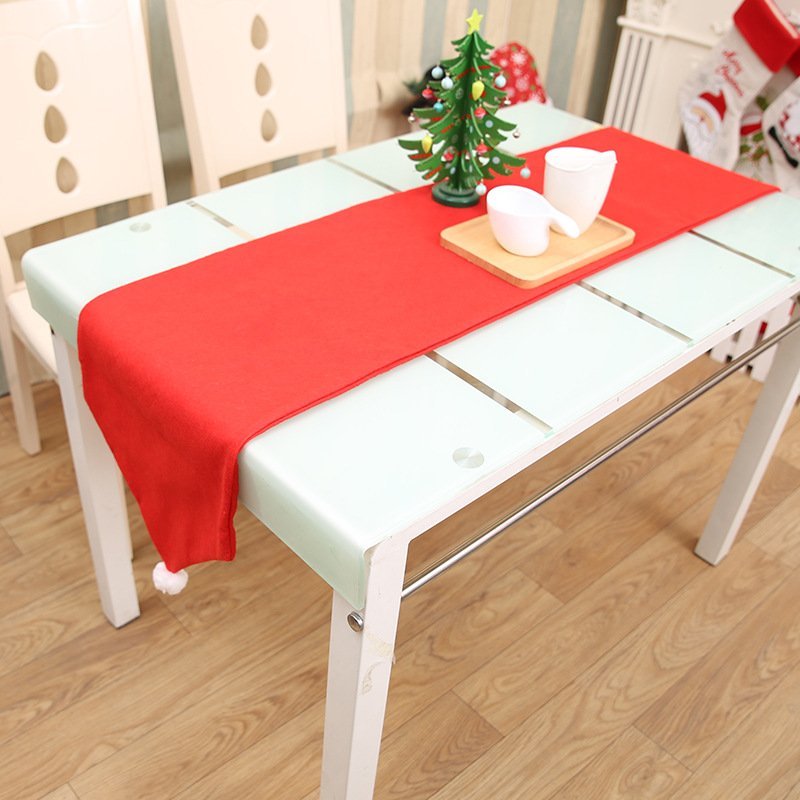 Christmas Chair Covers Tablecloth Runner Decoration Xmas Dinner Party Santa Gift, 10x Chair Covers