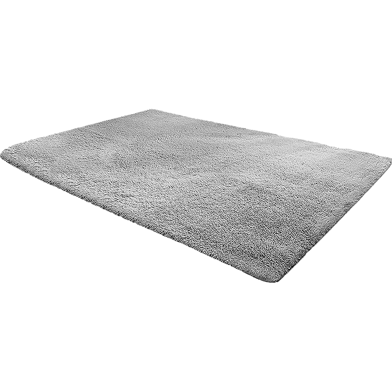 200x140cm Floor Rugs Large Shaggy Rug Area Carpet Bedroom Living Room Mat - Grey