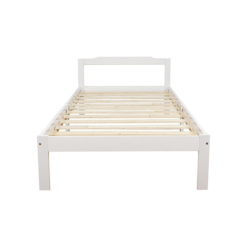 Natural Wooden Bed Frame Home Furniture