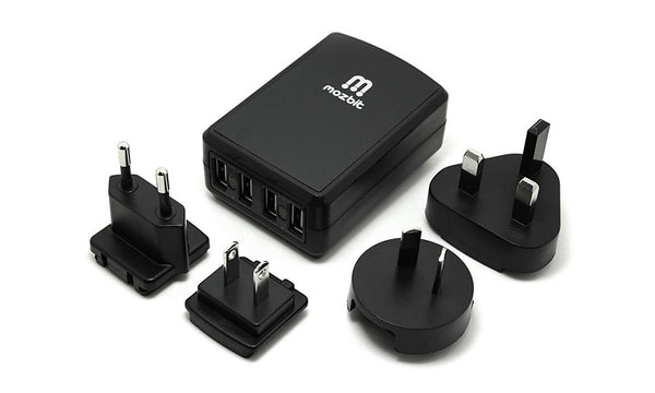 Mozbit 4.5A 4-Port USB Travel Wall Charger